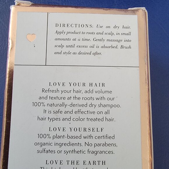 LOVE Hair Volumizing Dry Shampoo 2oz NIB For All Hair Types - Picture 9 of 13